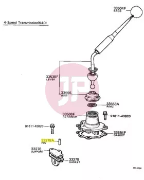 TOYOTA 90250-06068 - PIN,  STRAIGHT