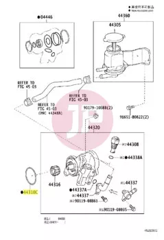 TOYOTA 90301-60002 - DICHTRING