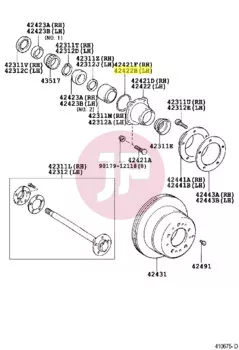 TOYOTA 90301-85004 - RING, O