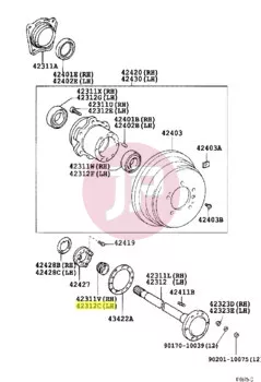 TOYOTA 90310-36003 - SEAL, TYPE S OI