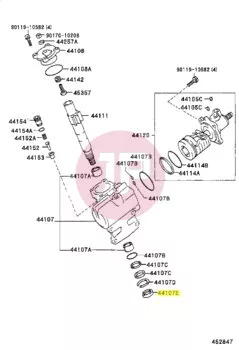 TOYOTA 90311-36005 - SEAL, TYPE T OI