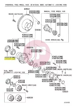 TOYOTA 90311-62007 - SEAL TYPE T OIL