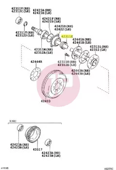 TOYOTA 90313-T0001 - SEAL, TYPE K OI