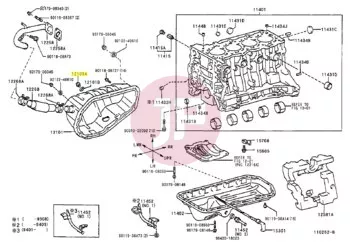 TOYOTA 90341-12012 - OELABLASSCHRAUBE