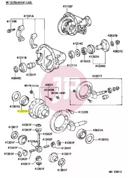 TOYOTA 90366-60002 - BEARING RTP 60.