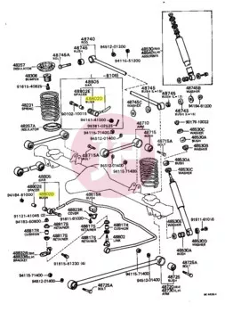 TOYOTA 90385-11021 - BUCHSE/STABILISATOR