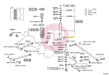 TOYOTA 90385-19010 - BUSH