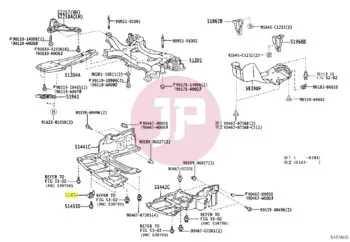 TOYOTA 90467-05138 - CLIP (PLASTIC)