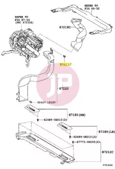TOYOTA 90467-07166 - CLIP (PLASTIC)