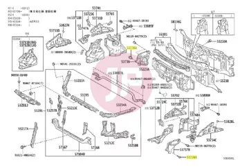 TOYOTA 90467-07166 - CLIP (PLASTIC)