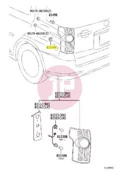 TOYOTA 90467-09077 - Fogadó patent