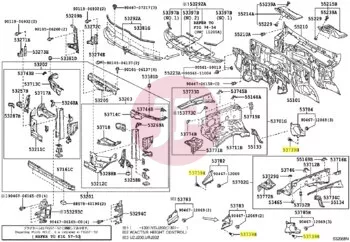 TOYOTA 90467-10210 - CLIP (PLASTIC)