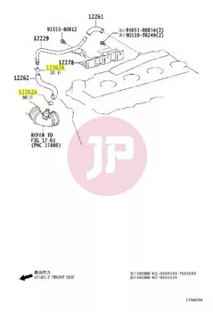 TOYOTA 90467-22010 - CLIP (PLASTIC)