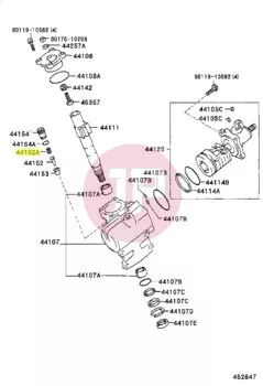TOYOTA 90501-20095 - SPRING, COMPRESSION (FOR POWER PISTON PLUNGER)