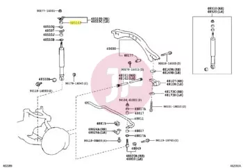 TOYOTA 90540-17006 - CUSHION