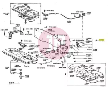 TOYOTA 90541-05018 - CUSHION