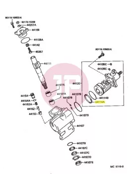 TOYOTA 90562-77002 - RING