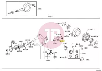TOYOTA 90564-40021 - SHIM
