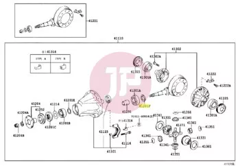 TOYOTA 90564-40021 - SHIM