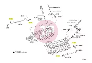 TOYOTA 90904-30008 - GASKET