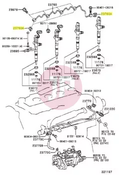 TOYOTA 90904-30008 - GASKET