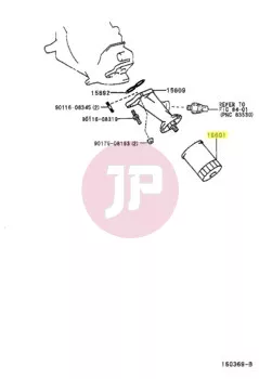 TOYOTA 90915-20004 - OIL FILTER