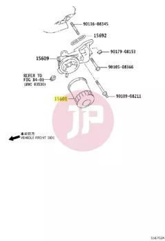 TOYOTA 90915-20004 - OIL FILTER