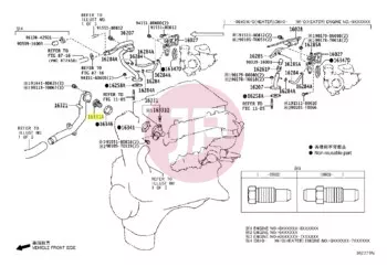 TOYOTA 90916-03118 - THERMOSTAT/KUEHLKREI