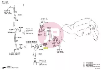 TOYOTA 90916-03118 - THERMOSTAT