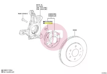 TOYOTA 90942-02083 - Kerék tőcsavar