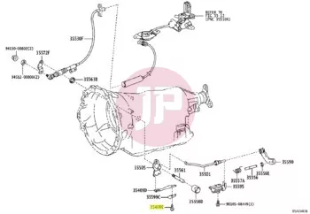 TOYOTA 91551-80820 - Peremes csavar