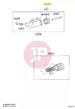 TOYOTA 91611-B0825 - Csavar alátéttel
