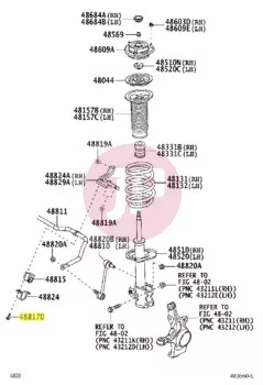 TOYOTA 91671-80825 - BOLT, FLANGE W/WASER