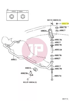 TOYOTA 94184-01001 - MUTTER