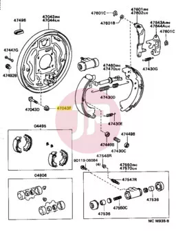 TOYOTA 94184-01001 - MUTTER