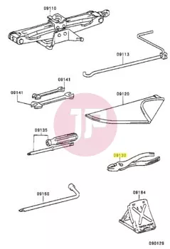 TOYOTA 99913-11500 - PLIERS