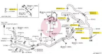 NISSAN 01558-00521 - CLAMP HOSE