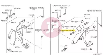 NISSAN 08915-2402A - WASHER-SPRING