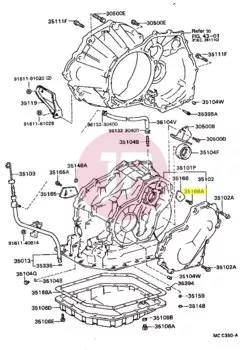 TOYOTA 90105-06049 - Tömítő alátét